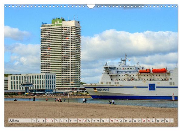 Produktbild: Halbinsel Priwall bei Travem&uuml;nde &ndash; Impressionen von der Ostseek&uuml;ste (Wandkalender 2026 DIN A3 quer), CALVENDO Monatskalender
