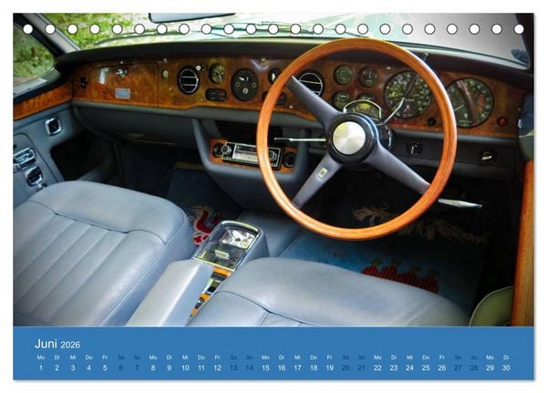 Produktbild: Rolls Royce Revival (Tischkalender 2026 DIN A5 quer), CALVENDO Monatskalender