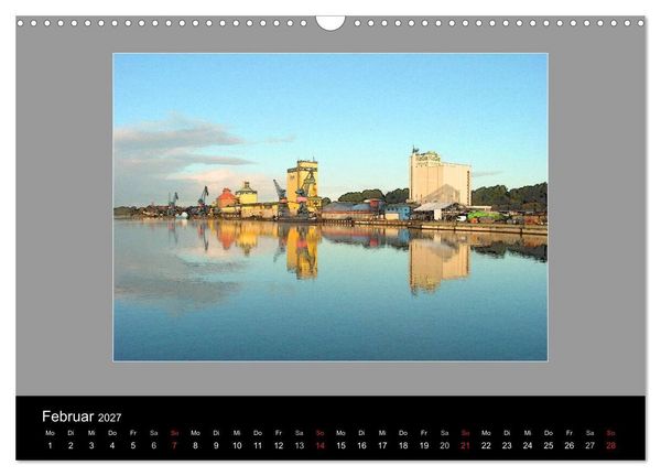 Produktbild: Am Nord- Ostsee-Kanal (Wandkalender 2027 DIN A3 quer), CALVENDO Monatskalender
