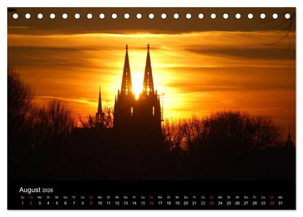 Produktbild: K&ouml;lner Spitzen (Tischkalender 2026 DIN A5 quer), CALVENDO Monatskalender