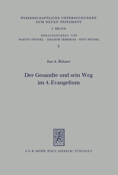 Produktbild: Der Gesandte und sein Weg im 4. Evangelium