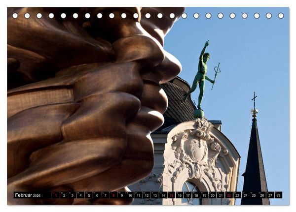 Produktbild: Bonn - Stadt mit Herz (Tischkalender 2026 DIN A5 quer), CALVENDO Monatskalender