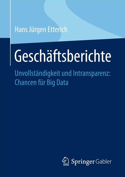 Produktbild: Gesch&auml;ftsberichte