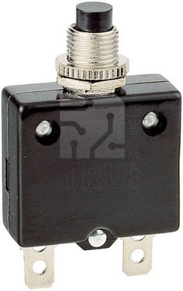 Produktbild: TRU Components 532940 Schutzschalter thermisch 250 V/AC 10A 1St.
