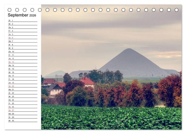 Produktbild: Schachtanlagen in Mansfeld S&uuml;dharz (Tischkalender 2026 DIN A5 quer), CALVENDO Monatskalender