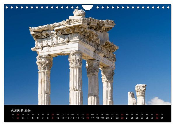 Produktbild: T&uuml;rkei - von Ost nach West (Wandkalender 2026 DIN A4 quer), CALVENDO Monatskalender
