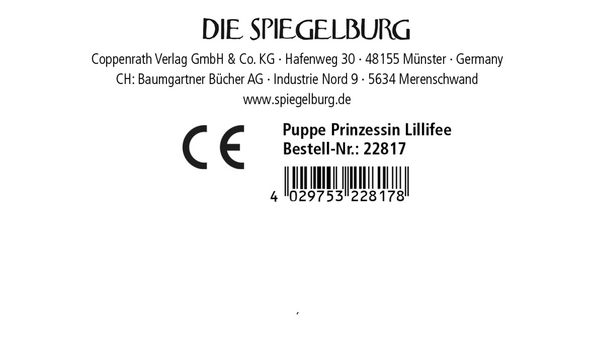 Produktbild: Prinzessin Lillifee Puppe - Prinz. Lillifee
