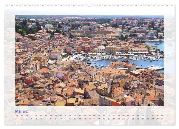 Produktbild: Sch&ouml;nes Istrien 2027 (hochwertiger Premium Wandkalender 2027 DIN A2 quer), Kunstdruck in Hochglanz