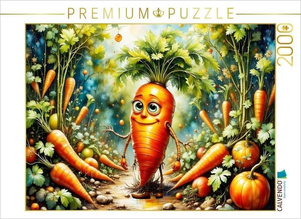 CALVENDO Puzzle Karotti, das Supermodel | 2000 Teile Lege-Größe 90x67cm Foto-Puzzle für glückliche Stunden