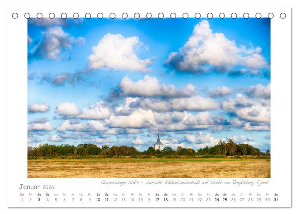 Produktbild: Sehnsucht Westj&uuml;tland (Tischkalender 2026 DIN A5 quer), CALVENDO Monatskalender