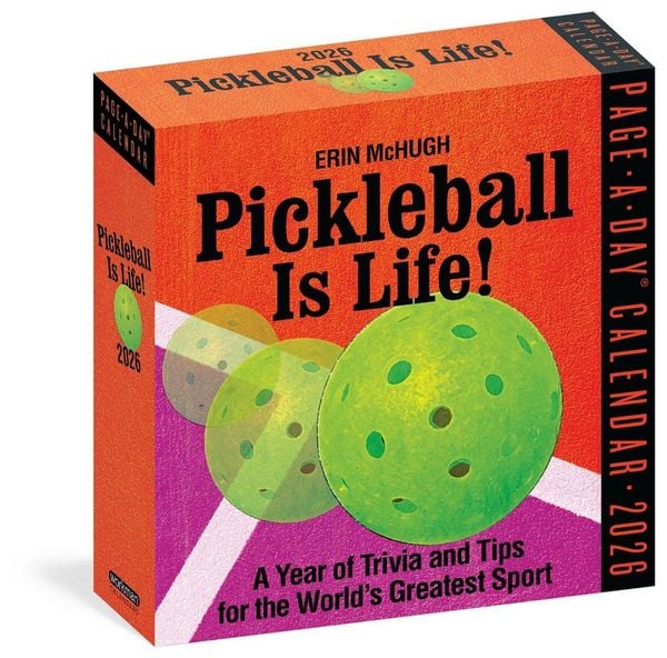 Produktbild: Pickleball Is Life! Page-A-Day(r) Calendar 2026