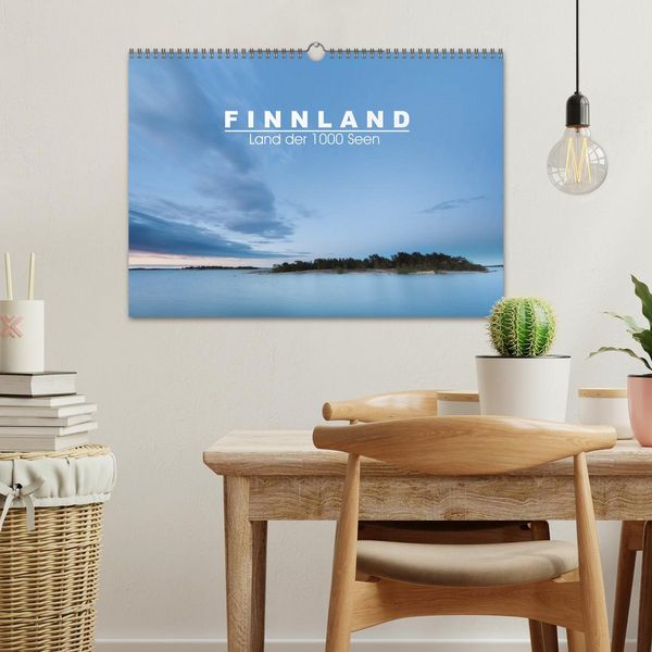 Produktbild: Finnland: Land der 1000 Seen (Wandkalender 2026 DIN A3 quer), CALVENDO Monatskalender
