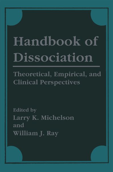 Produktbild: Handbook of Dissociation