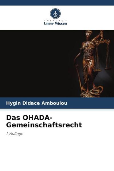 Produktbild: Das OHADA-Gemeinschaftsrecht