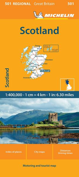 Produktbild: Scotland - Michelin Regional Map 501