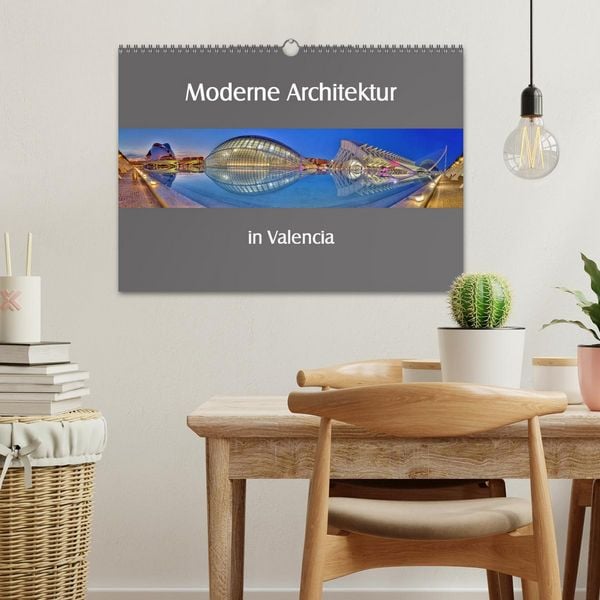Produktbild: Moderne Architektur in Valencia (Wandkalender 2026 DIN A3 quer), CALVENDO Monatskalender