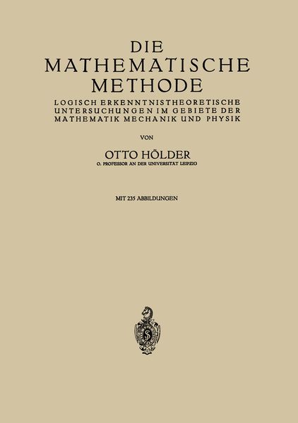 Produktbild: Die Mathematische Methode