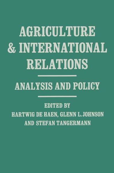 Produktbild: Agriculture and Internationl Relations