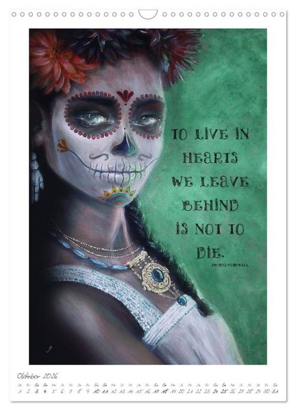 Produktbild: Colourful Women - Fantasy-Frauenportraits in Acryl und Mischtechnik (Wandkalender 2026 DIN A3 hoch), CALVENDO Monatskalender