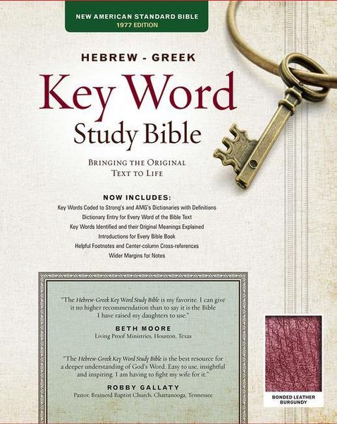 Produktbild: Hebrew-Greek Key Word Study Bible-KJV