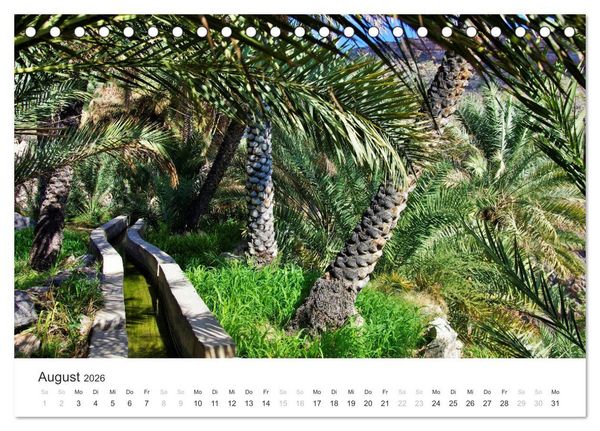 Produktbild: Oman - Arabiens Zauberwelt (Tischkalender 2026 DIN A5 quer), CALVENDO Monatskalender