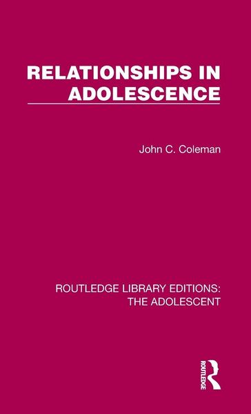 Produktbild: Relationships in Adolescence