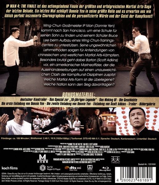 Produktbild: Ip Man 4: The Finale