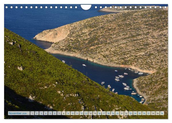 Produktbild: Zakynthos 2026 (Wandkalender 2026 DIN A4 quer), CALVENDO Monatskalender