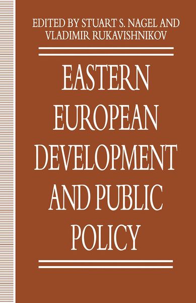Produktbild: Eastern European Development and Public Policy