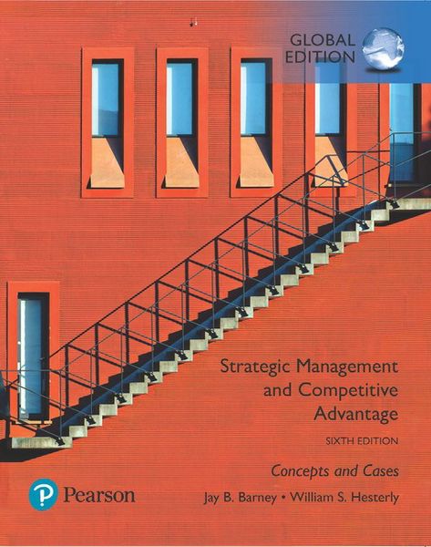 Produktbild: Strategic Management and Competitive Advantage: Concepts and Cases, Global Edition