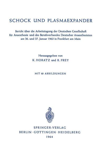 Produktbild: Schock und Plasmaexpander