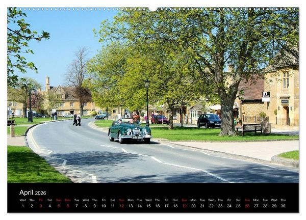 Produktbild: Cotswold Towns (High Quality Premium Wall Calendar 2026 DIN A2 landscape),CALVENDO 12 Month Wall Calendar