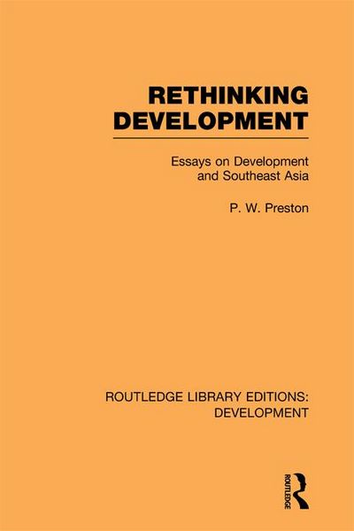 Produktbild: Rethinking Development