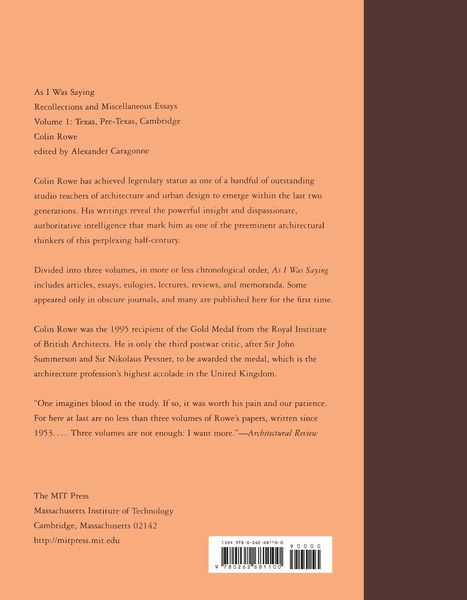 Produktbild: As I Was Saying, Volume 1
