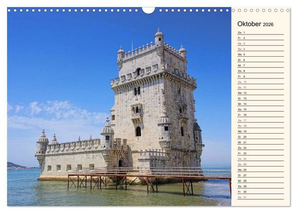 Produktbild: Portugal (Wandkalender 2026 DIN A3 quer), CALVENDO Monatskalender