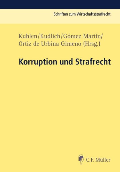 Produktbild: Korruption und Strafrecht