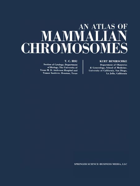 Produktbild: An Atlas of Mammalian Chromosomes