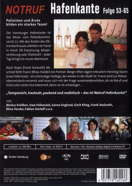 Produktbild: Notruf Hafenkante 5 - Folgen 53-65 [4 DVDs]