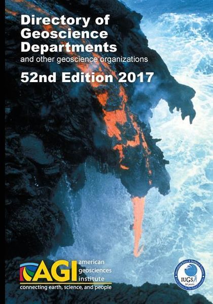 Produktbild: Directory of Geoscience Departments 2017