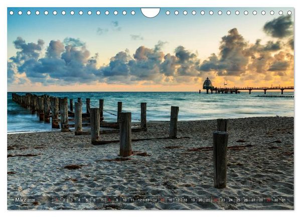 Produktbild: Stimmungsvolle Ostseek&uuml;ste 2026 (Wandkalender 2026 DIN A4 quer), CALVENDO Monatskalender