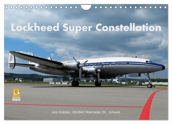 Produktbild: Lockheed Super Constellation HB-RSC (Wandkalender 2026 DIN A4 quer), CALVENDO Monatskalender