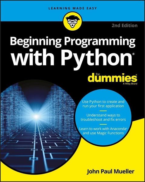 Produktbild: Beginning Programming with Python For Dummies