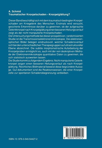 Produktbild: Traumatischer Knorpelschaden &mdash; Knorpelgl&auml;ttung?