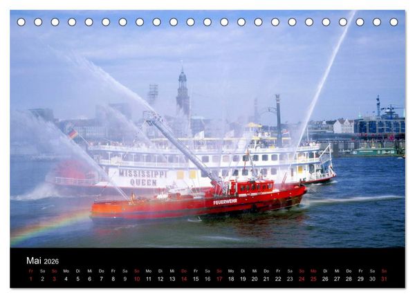 Produktbild: Hamburg (Tischkalender 2026 DIN A5 quer), CALVENDO Monatskalender
