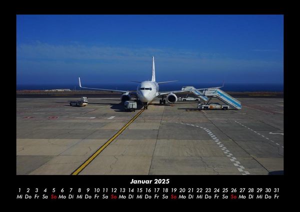 Produktbild: Flugzeuge 2025 Fotokalender DIN A3