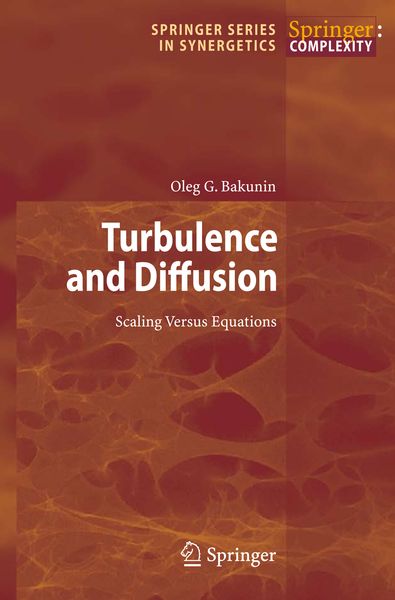 Produktbild: Turbulence and Diffusion