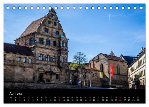 Produktbild: Malerisches Frankenland (Tischkalender 2026 DIN A5 quer), CALVENDO Monatskalender
