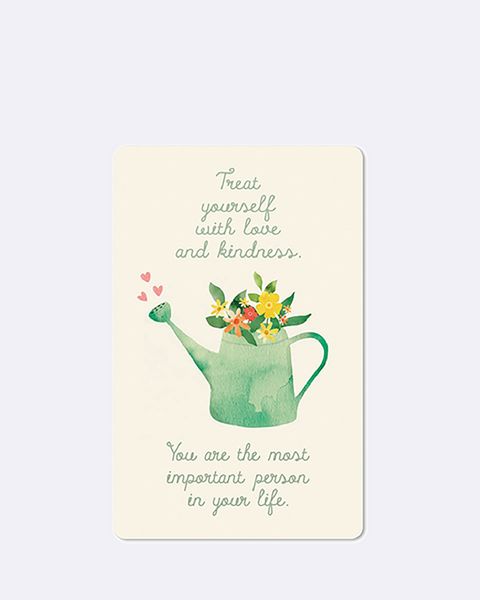 Produktbild: Lunacard Postkarte *Treat yourself with love and kindess