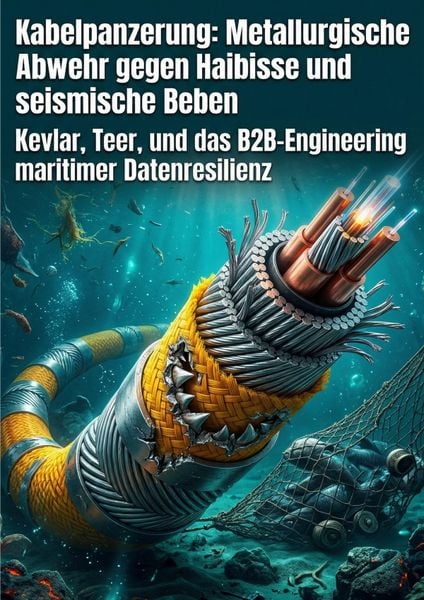 Produktbild: Kabelpanzerung: Metallurgische Abwehr gegen Haibisse und seismische Beben