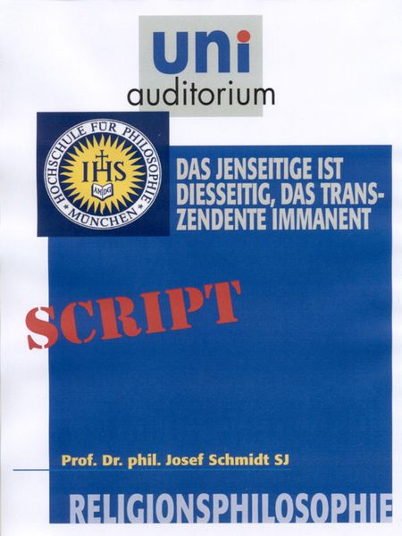 Produktbild: Religionsphilosophie, Teil 5